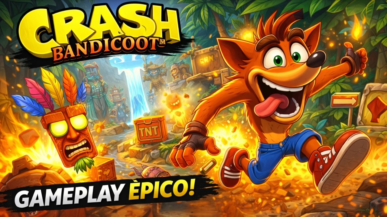 CRASH BANDICOOT TRILOGY: EM BUSCA DA PLATINA