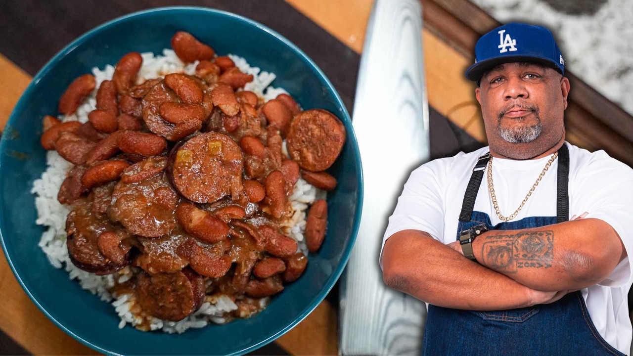 Slow Cooker Red Beans and Rice with Andouille Sausage