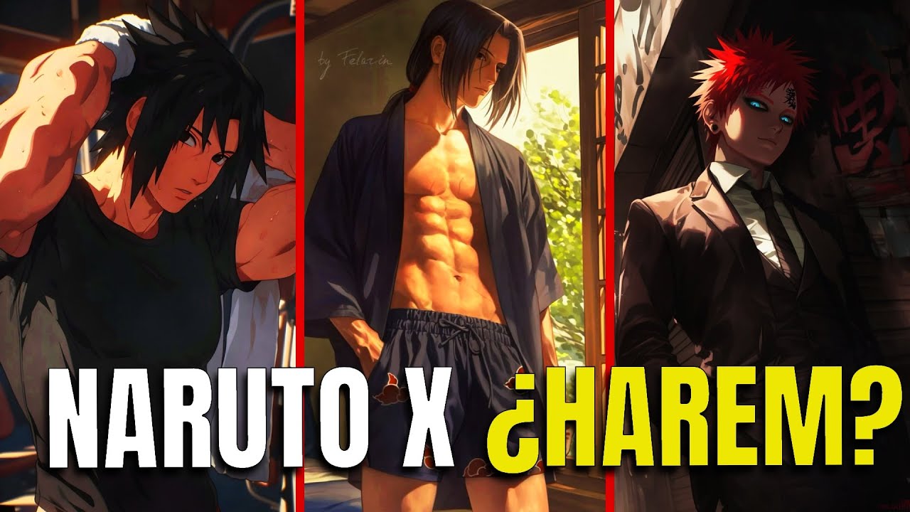 💥¡Naruto dividido entre Sasuke, Gaara e Itachi! 🤔 ¿A quién elegirá? (YAOI) | COMPLETO