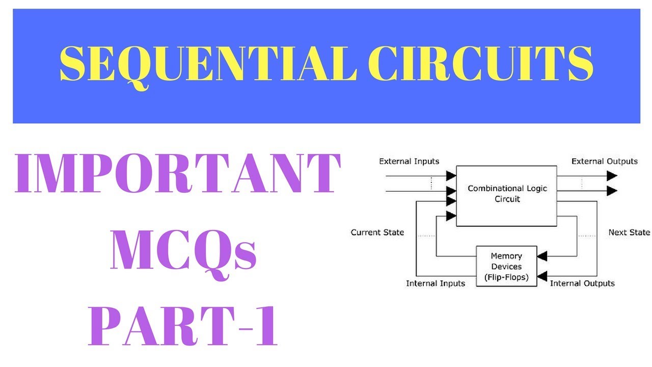 IMPORTANT MCQs | SEQUENTIAL CIRCUITS | Part-1