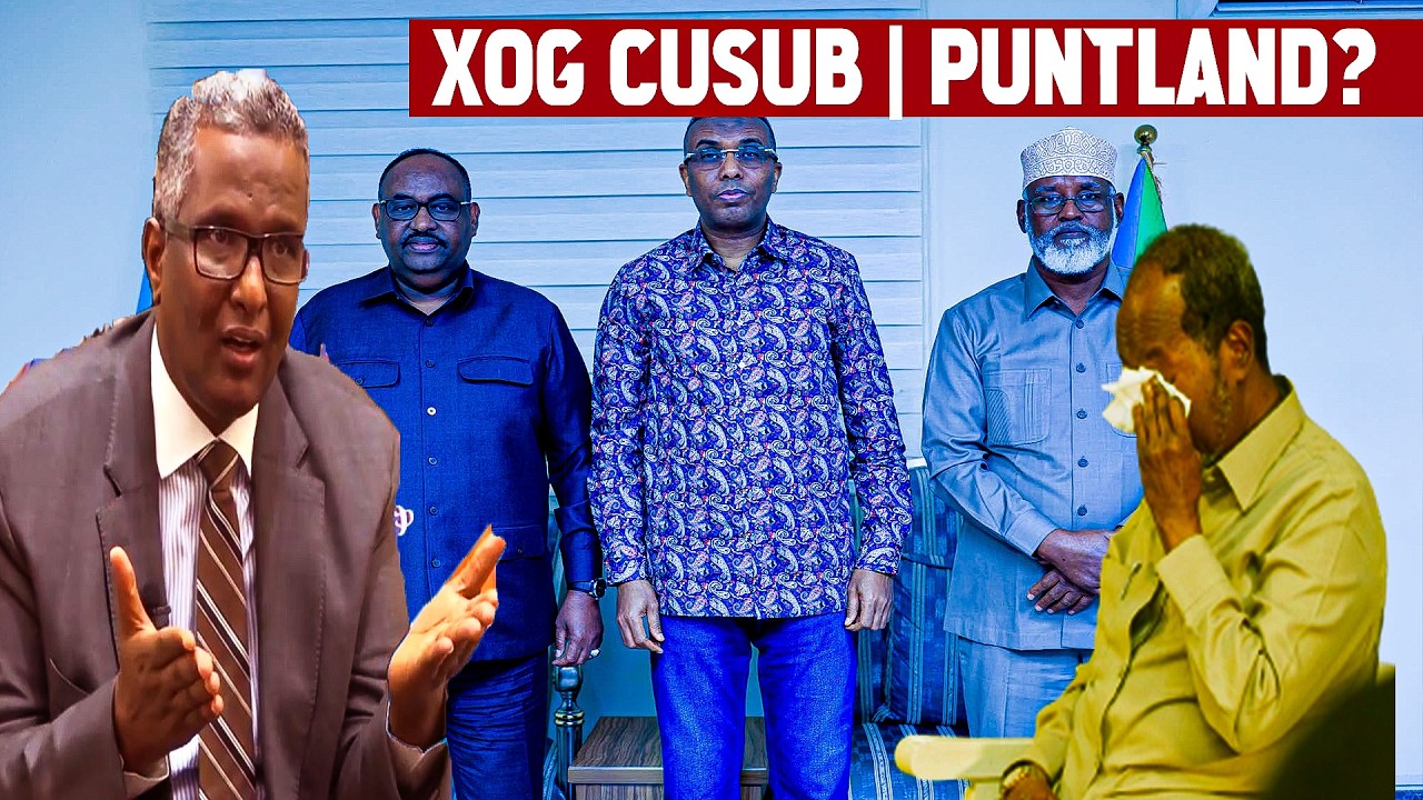 Xasan Sheekh ooynaayo iska soo cararay shirka Xalane – Saciid Deni oo caashar udhigay, Villa Somalia