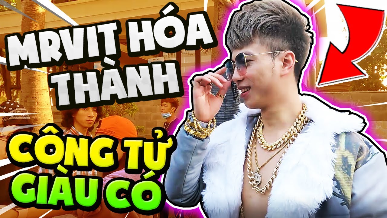 MRVIT HÓA THÀNH BAD BOY FREE FIRE GIÀU CÓ ĐEO ĐẦY VÀNG VÀ KIM CƯƠNG QUAY MV FREE FIRE CỰC MỚI !!!