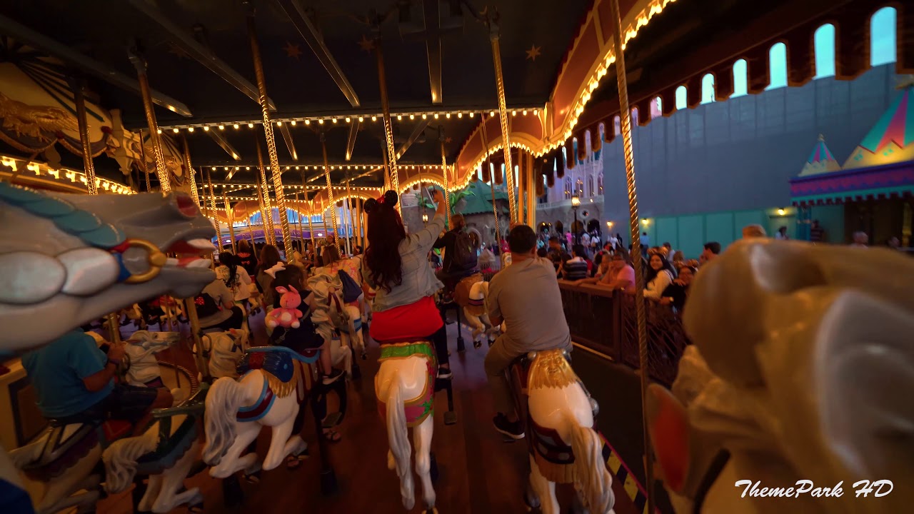 [4K] Prince Charming Regal Carrousel POV Magic Kingdom 2019