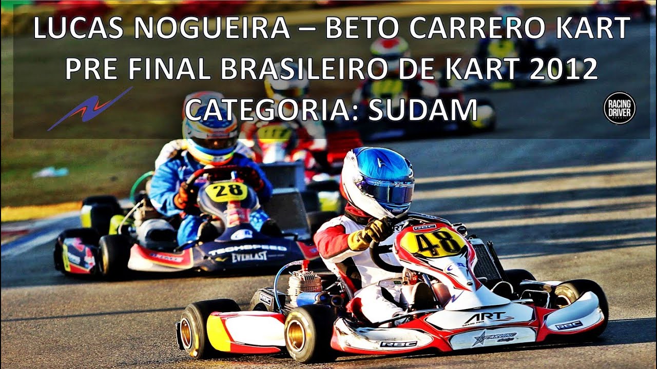Lucas Nogueira - Beto Carrero Kart Onboard - Pre final Brasileiro SUDAM 2012