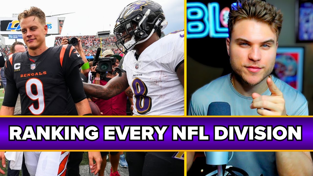 Ranking Every NFL Division From WORST To FIRST 2025