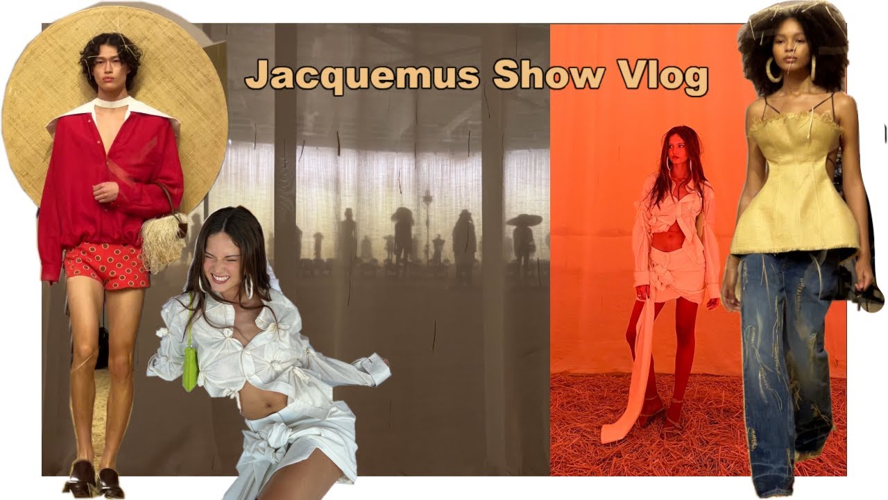 Jacquemus Spring 2023 Fashion Show Vlog