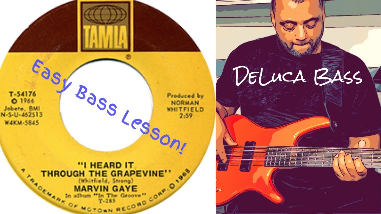 Bass Lesson | Marvin Gaye - I Heard It Through The Grapevine