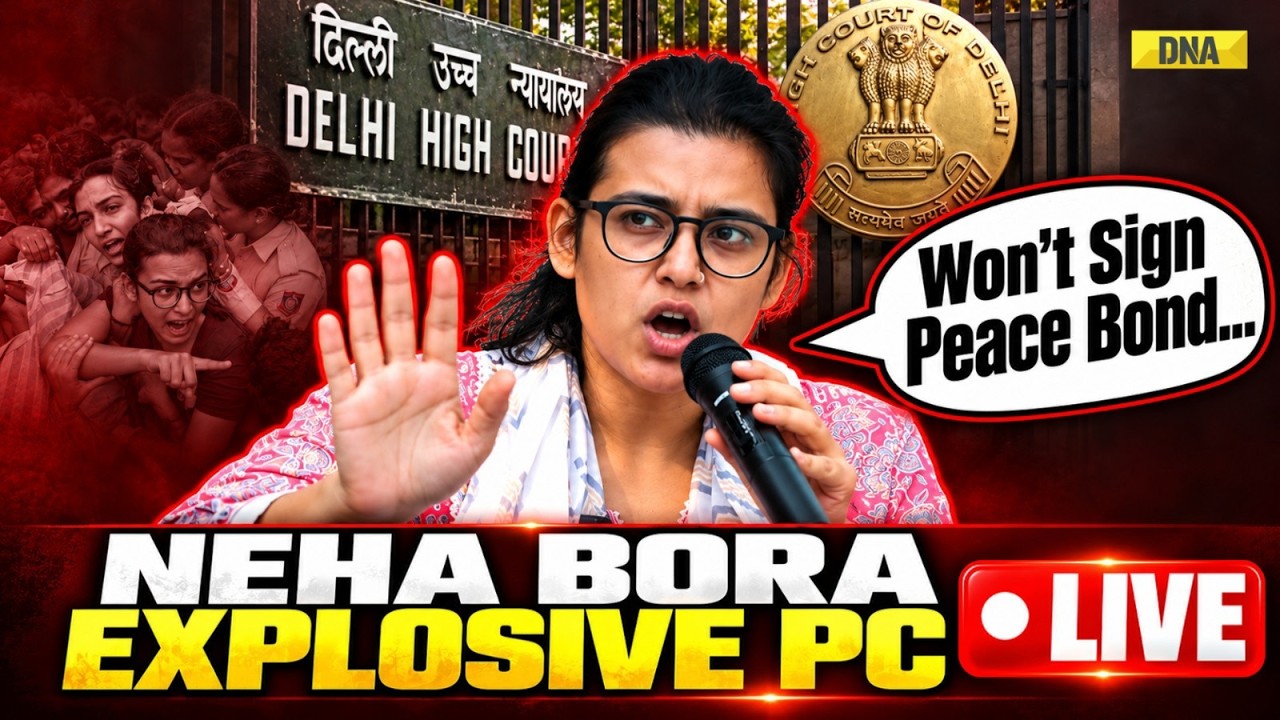 CJP PROTEST LIVE: 'Won't Sign...' Neha Bora Defies HC Order | Refuses To Sign Peace Bond | CJP Live