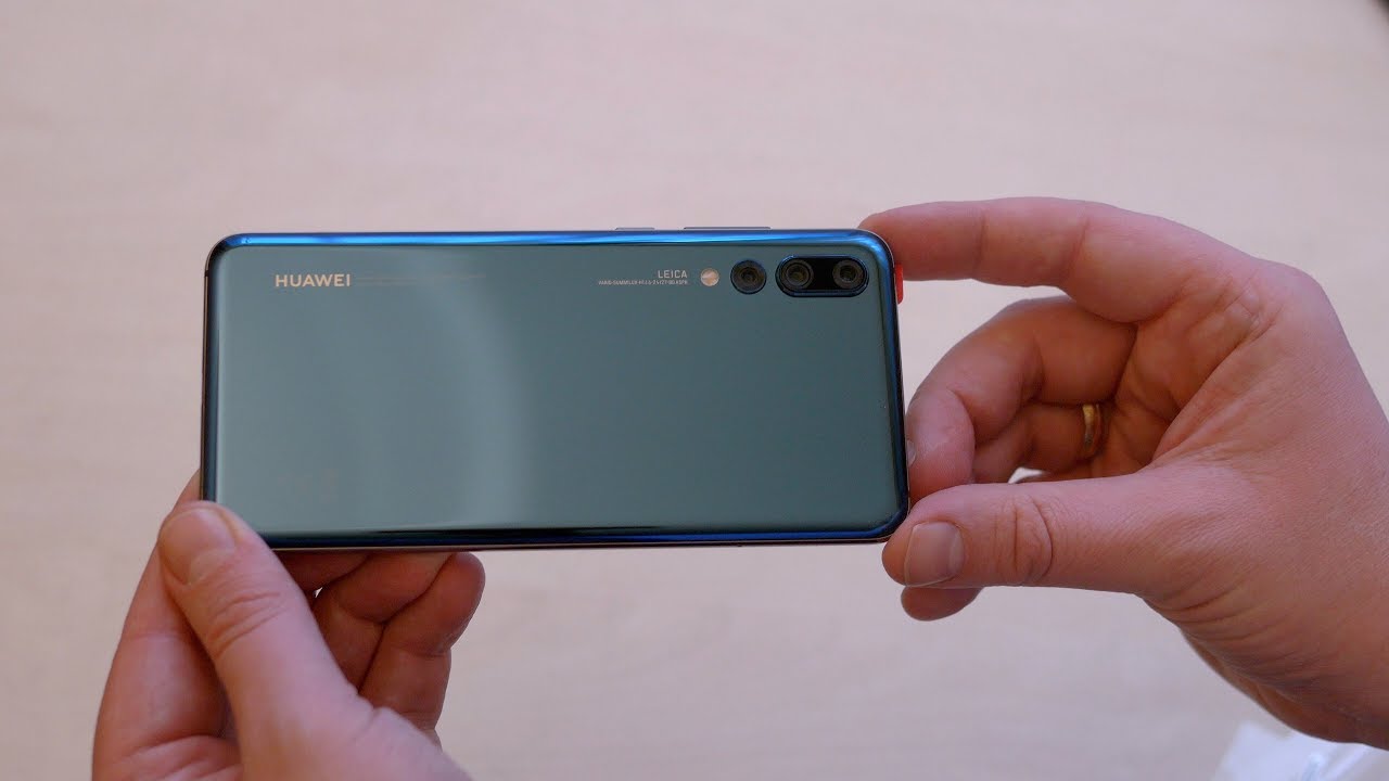 Huawei P20 Pro unboxing