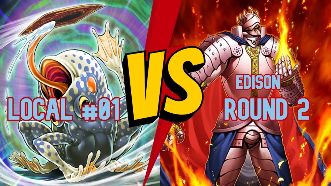 Yu-Gi-Oh! EDISON Local #1 - Monarch VS Frog Round 2 Time Wizard