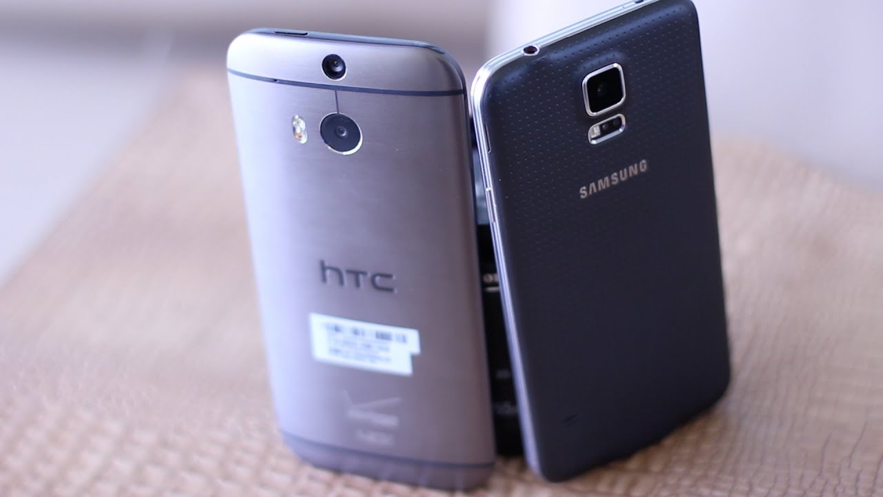 Samsung Galaxy S5 vs HTC One (M8)  -  Which is Better?