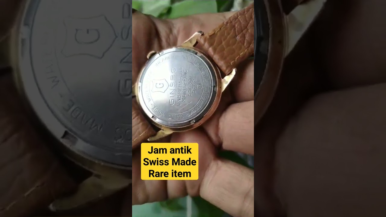 JAM ORIGINAL VINTAGE GINSBO SWISS MADE MICRON TEBAL #seiko #watch #jamtanganoriginal #jamoriginal