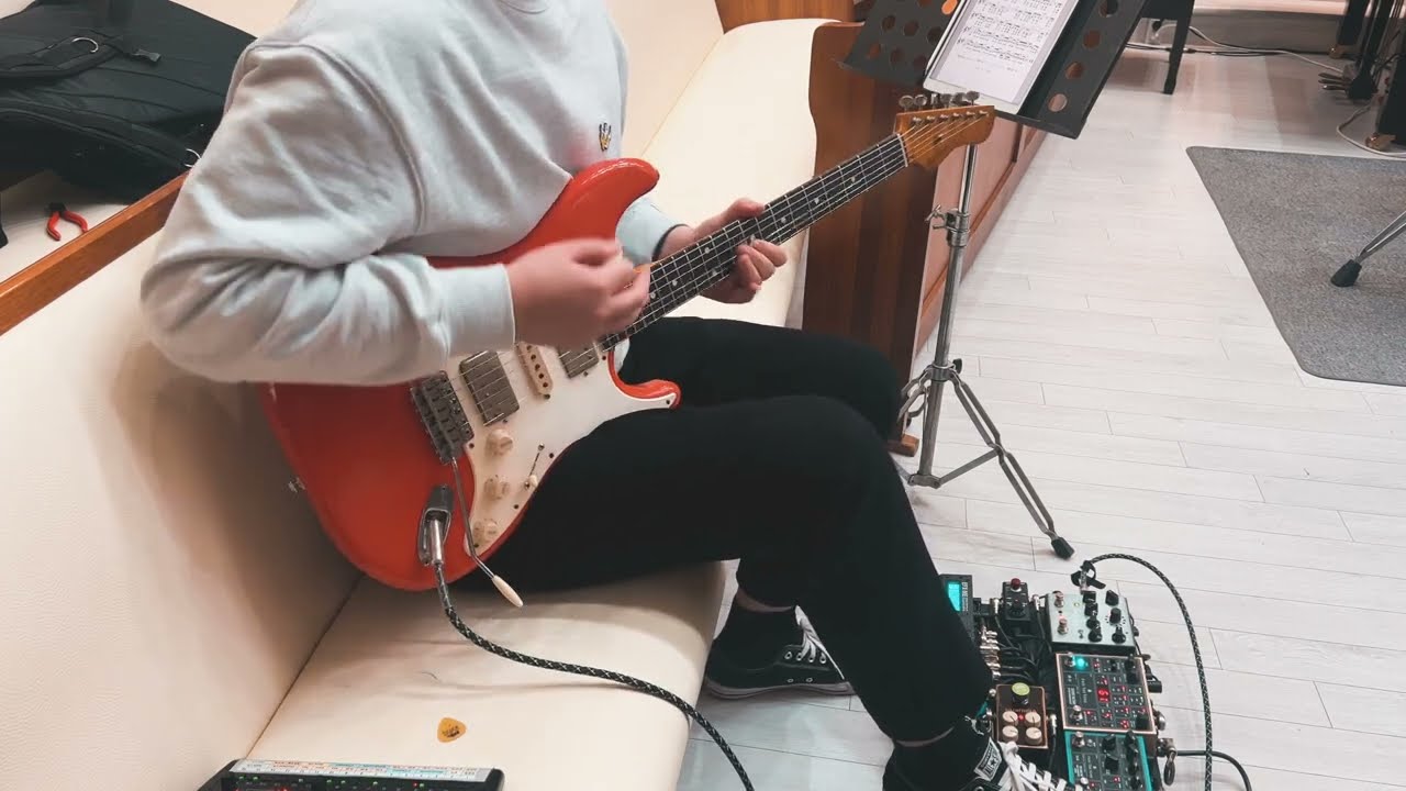 (Inst.)20231119 청년부 예배 찬양 영상(E.Guitar)