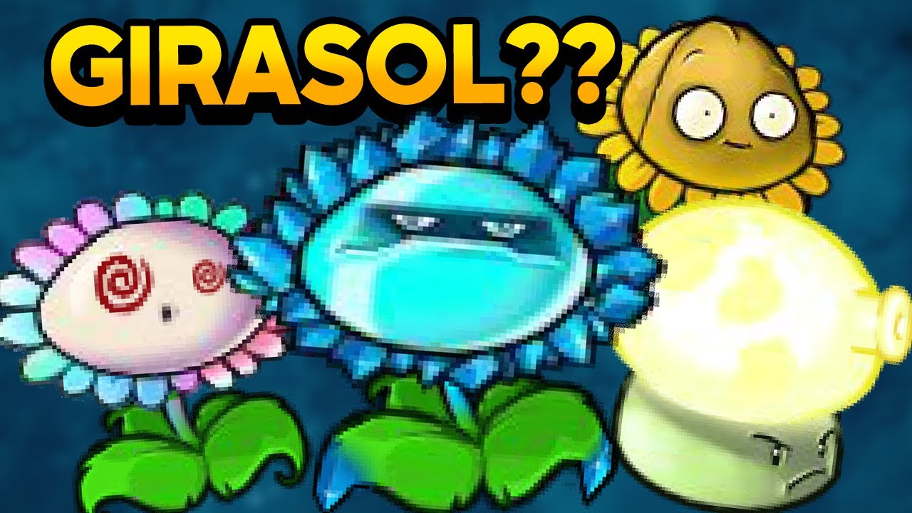 Fusionando a GIRASOL con todas las Plantas!!!  PVZ 1
