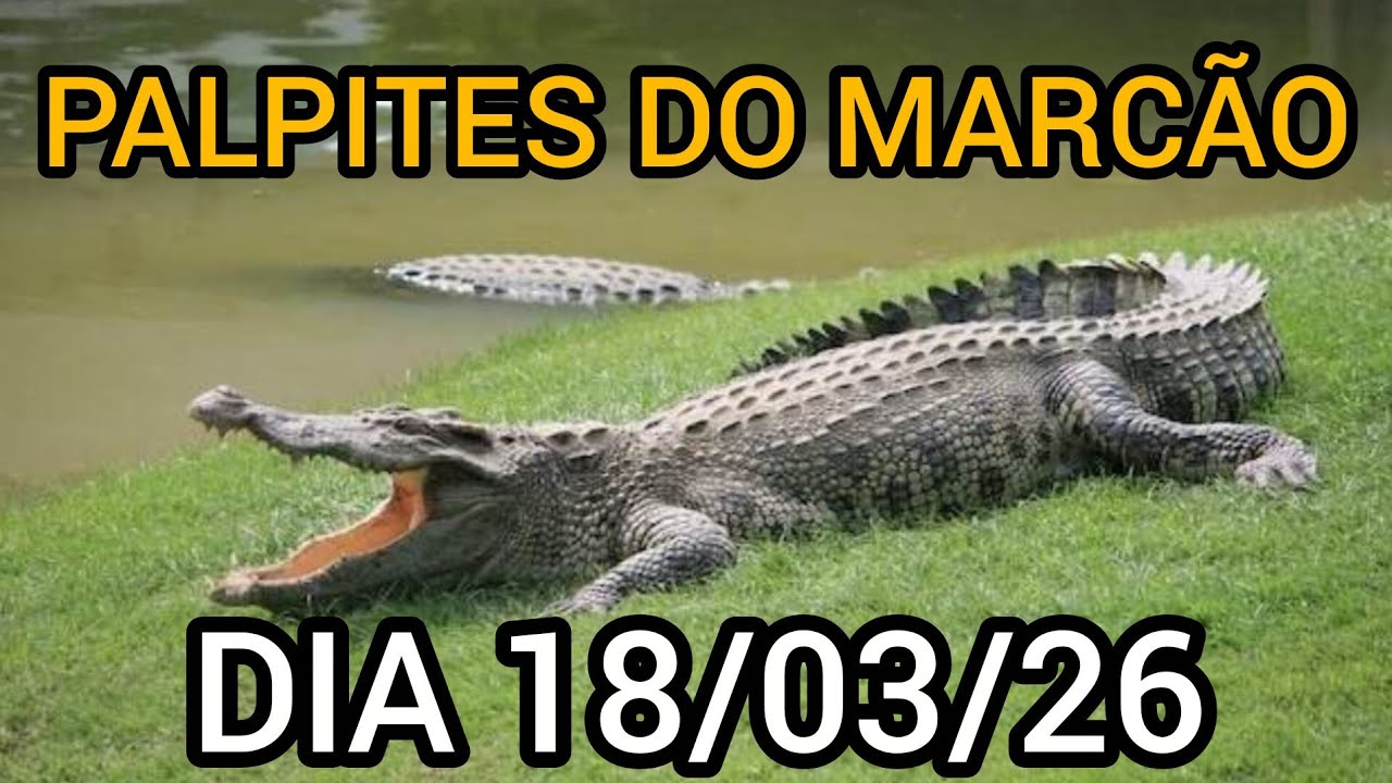 PALPITES DO MARC&Atilde;O DIA 18/03/26 (DIA TODO)@canaldomarcao1969 