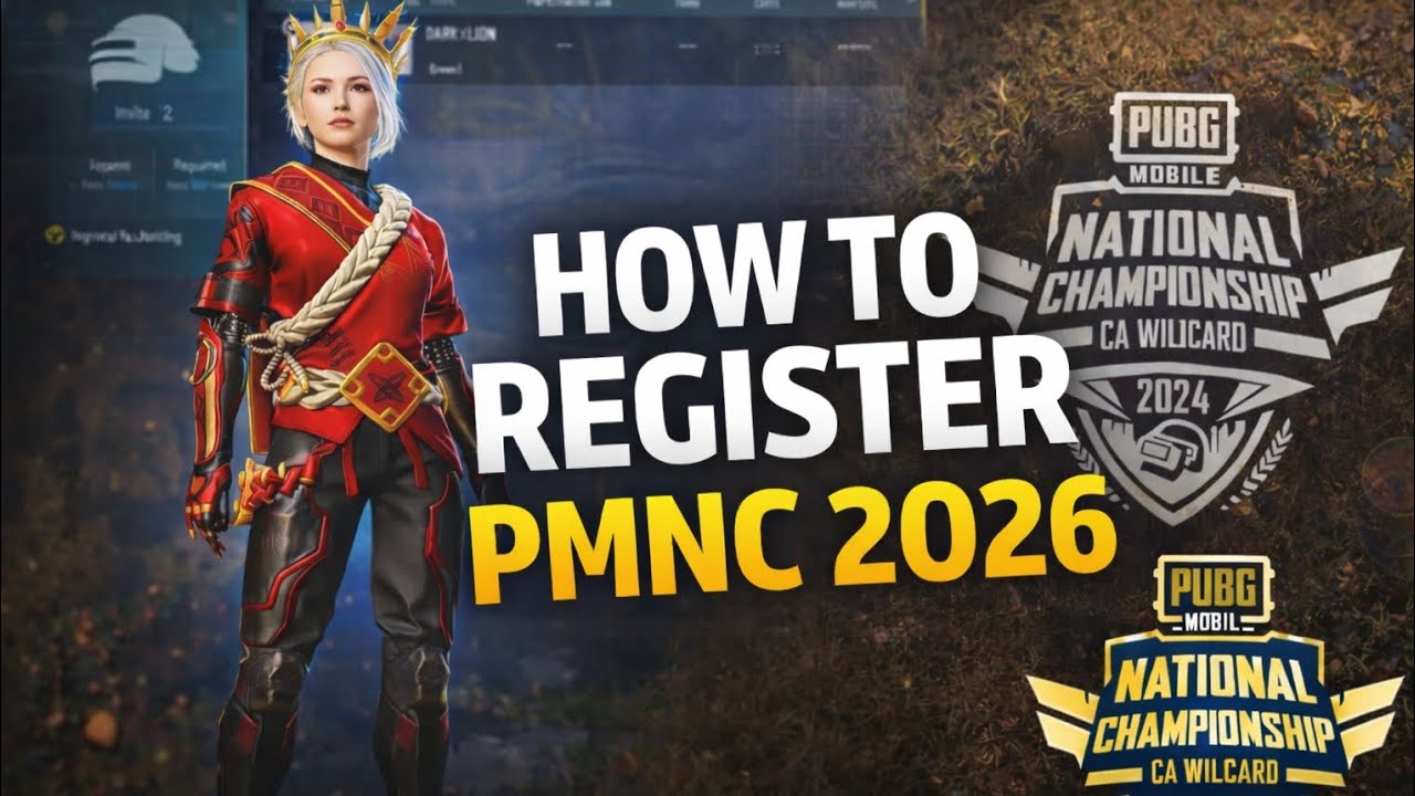 How To Register PMNC 2026 | PUBG Mobile National Championship Guide