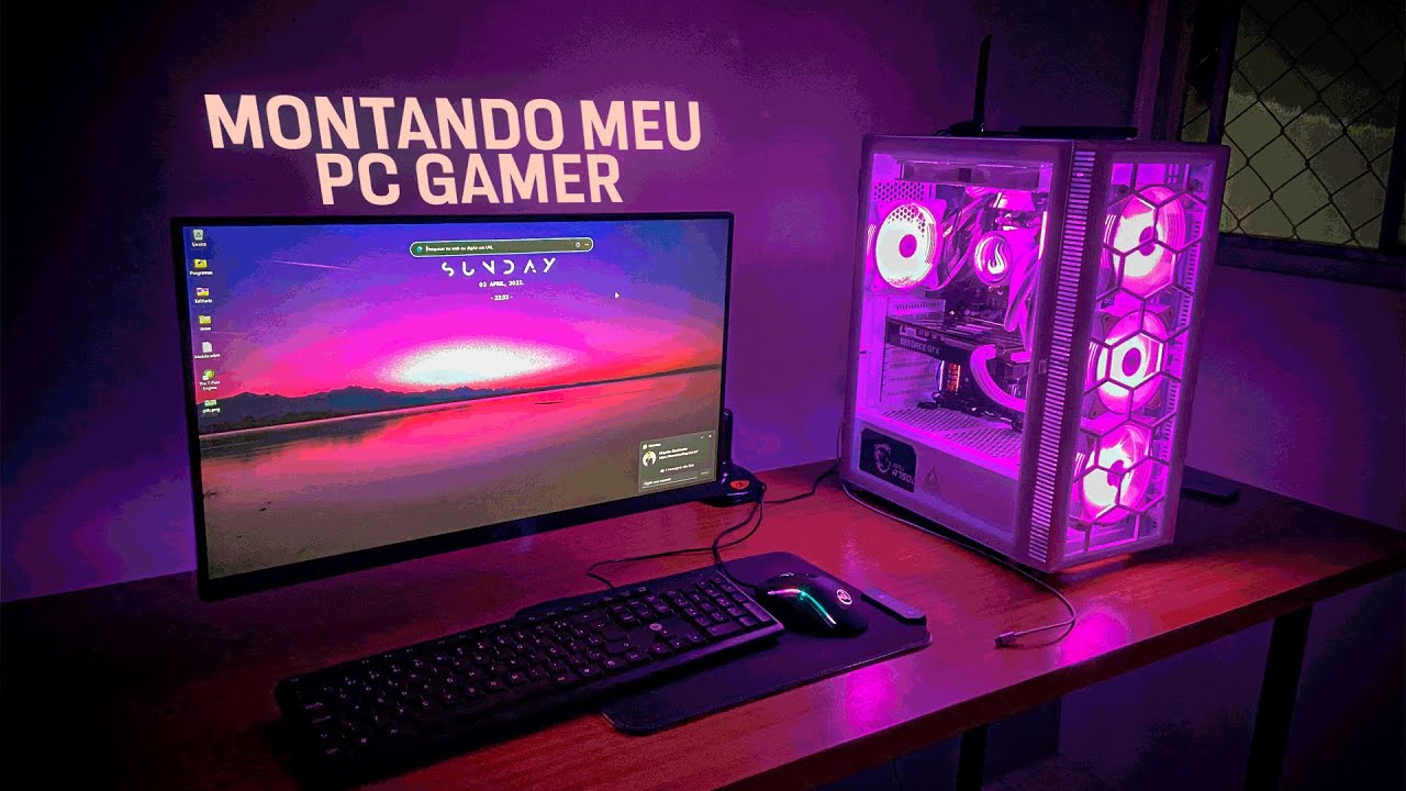 MONTANDO MEU PRIMEIRO PC GAMER | REALIZAÇÃO DE UM SONHO
