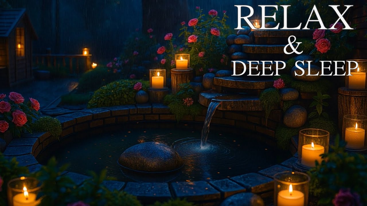 Relaxing Music ＆ Peaceful Water Sounds 🌿 Relieve Stress, Anxiety and Worry | Calm Mind & Body
