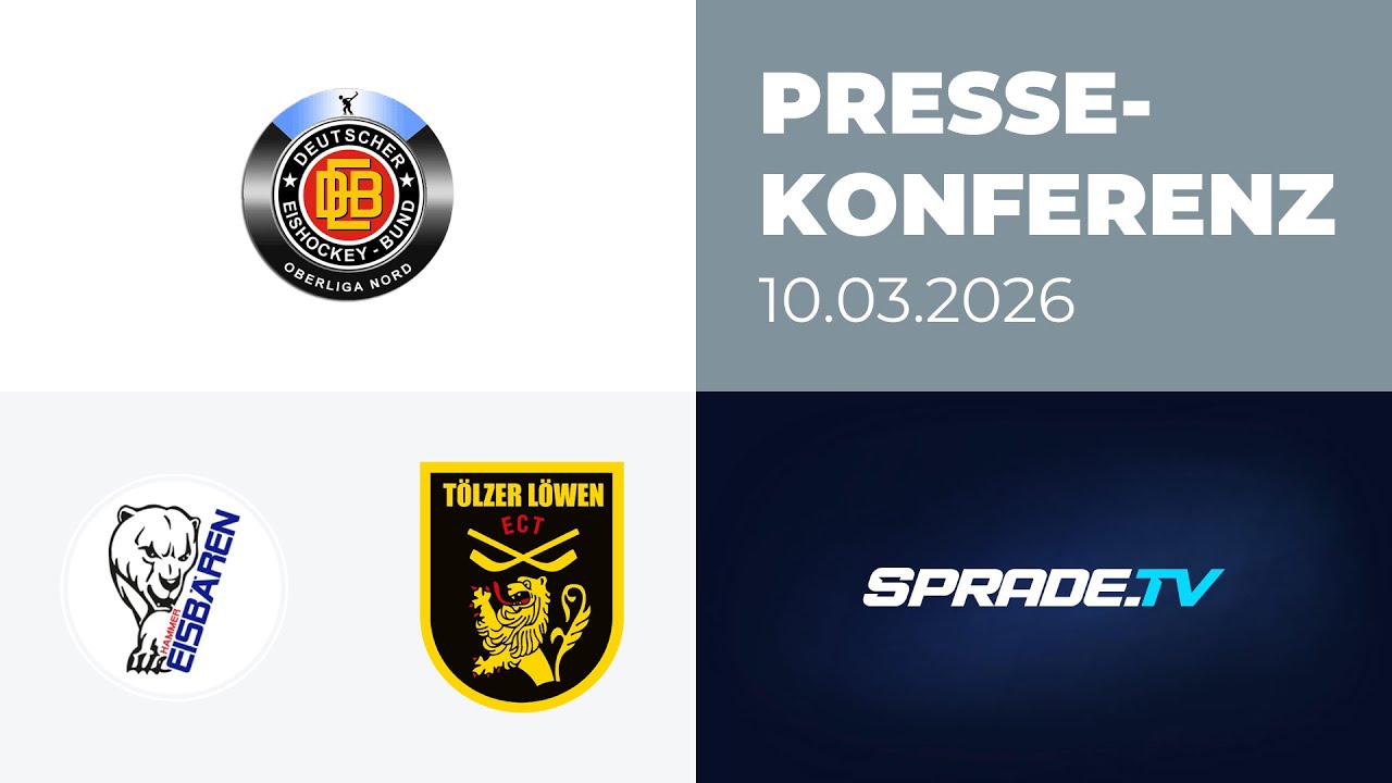 10.03.2026 - Pressekonferenz - Hammer Eisbären vs. Tölzer Löwen