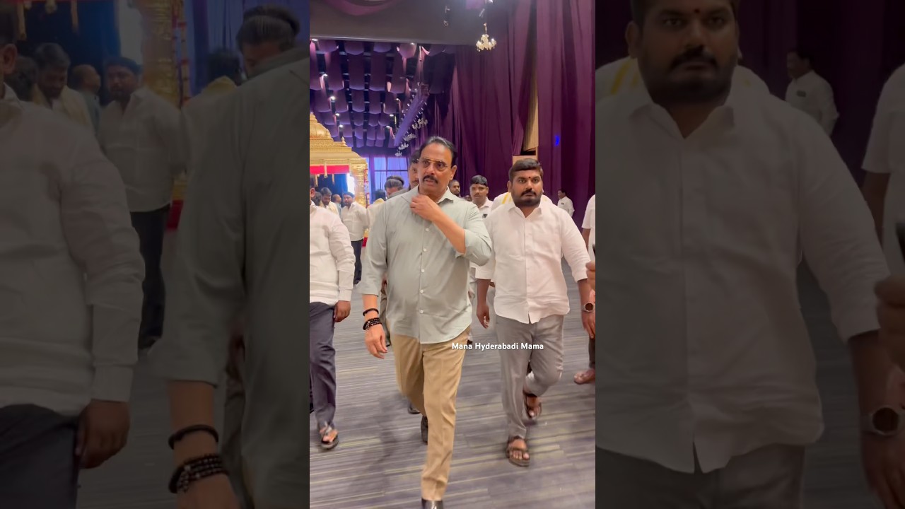 Danam Nagender Attended at Marriage | Congress Party #viralshort #congress #danamnagender
