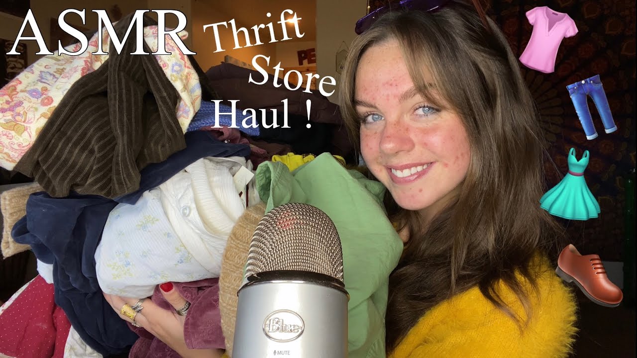 ASMR Giant Thrift Store Haul!