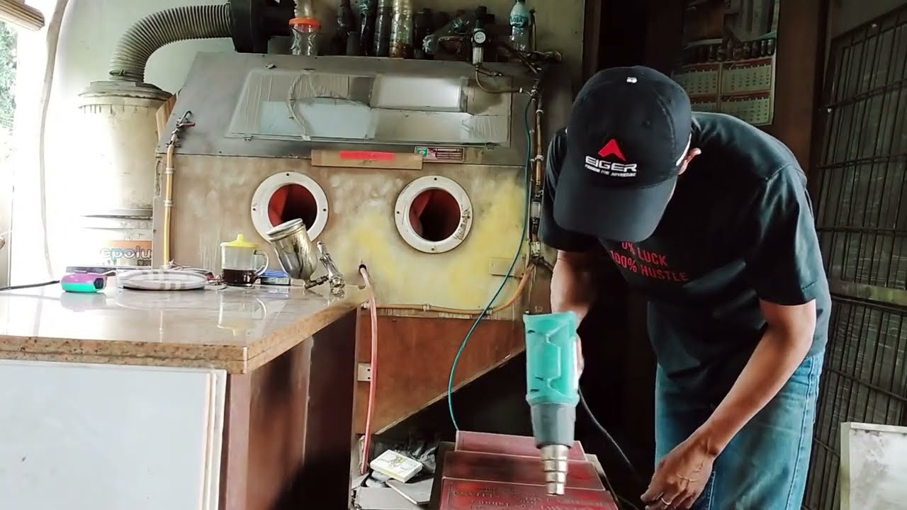 Sandblasting - Batu nisan - bagian 3