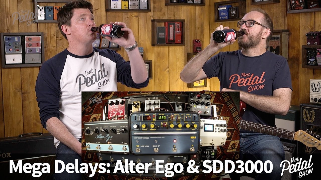 That Pedal Show – Mega Delays Part 2.1: TC Alter EgoX4 & Korg SDD3000