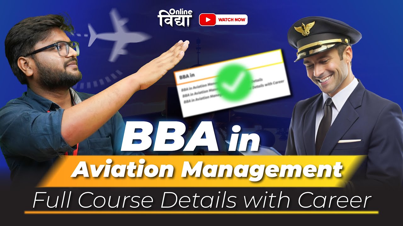 BBA in Aviation Management Full Course Details with Career