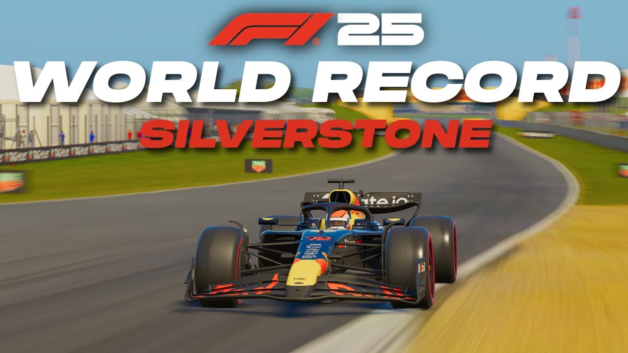 F1 25 - Silverstone world record hotlap