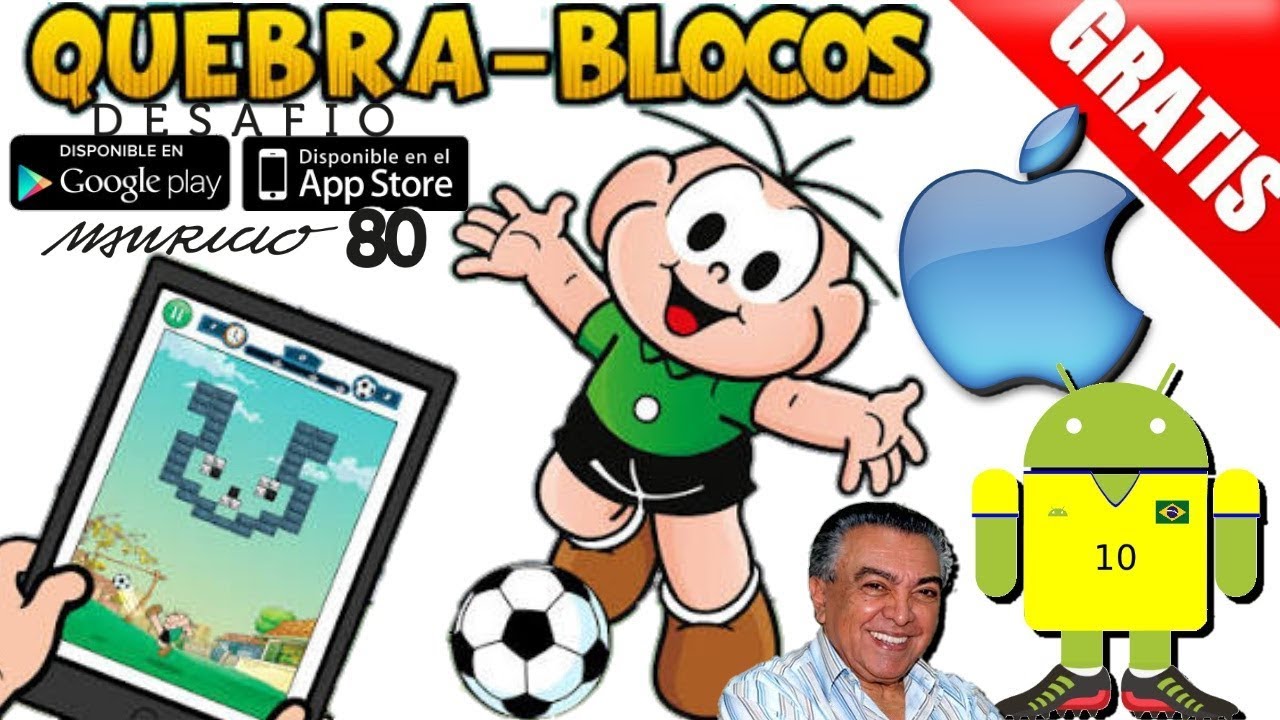 Cebolinha Quebra blocos REVIEW ANÁLISE TRAILER GAMEPLAY Jogo da Turma da Mônica ANDROID IOS