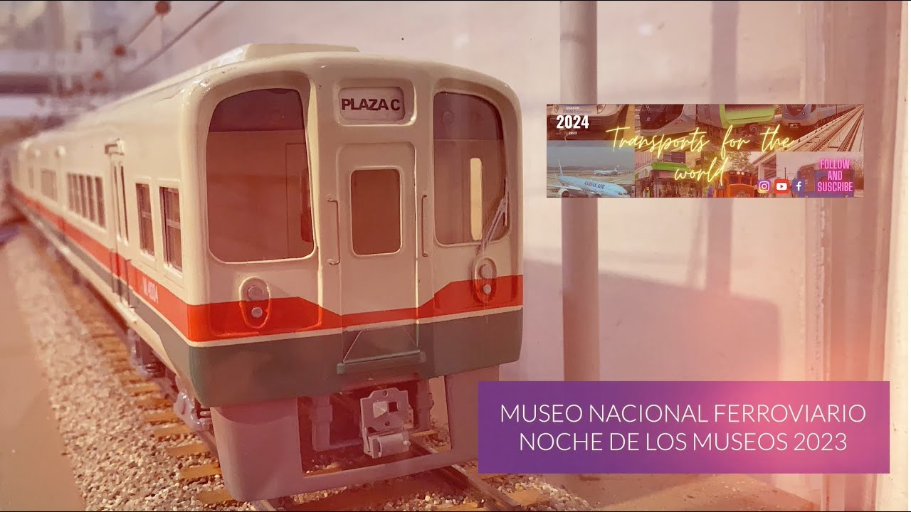 Museo Nacional Ferroviario Argentino - Noche de los museos 2023-