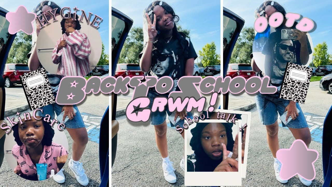 FIRST DAY OF SCHOOL GRWM ☆ ! |*7th Grade edition * || middle school , chit-chat , ootd , hygine