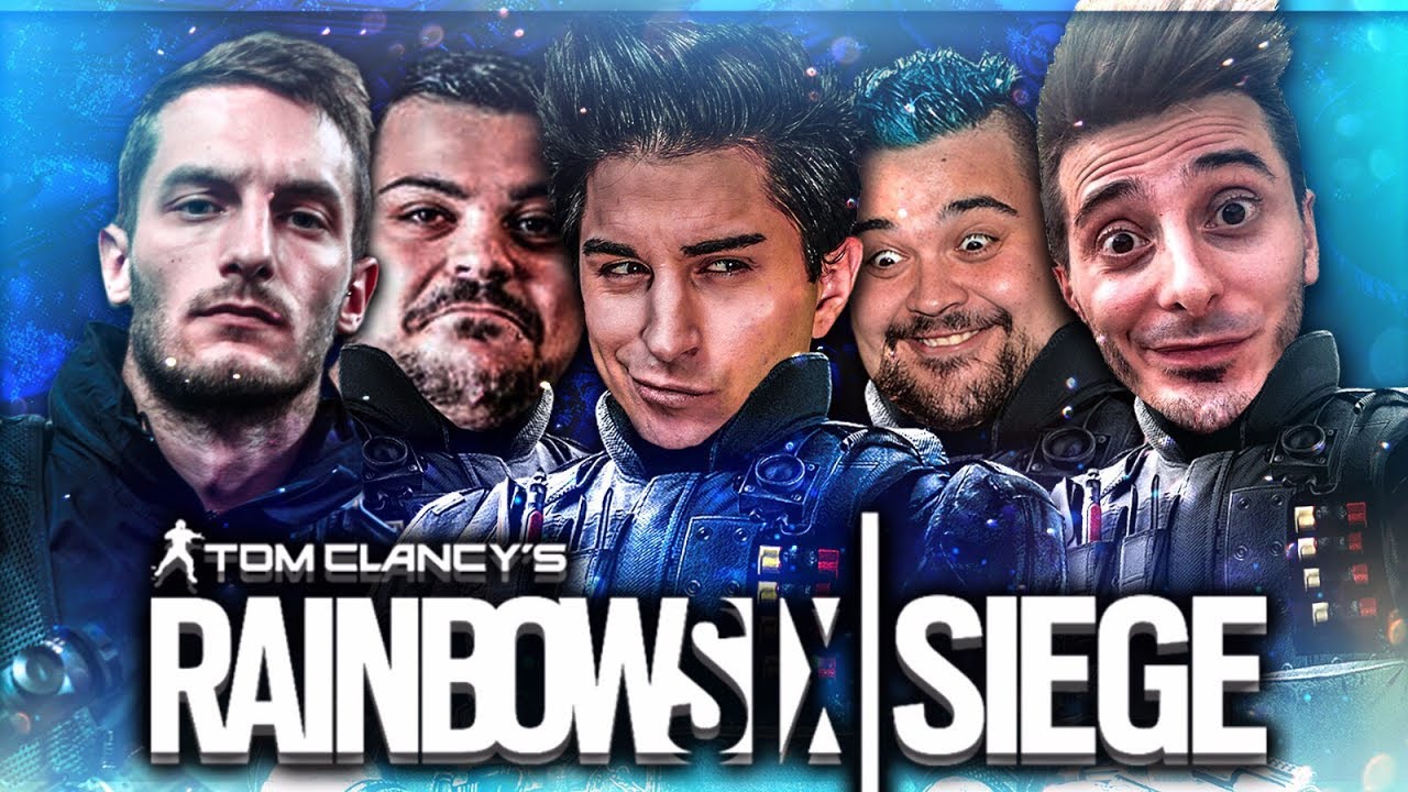 IL TEAM YOUTUBERS DISTRUGGE TUTTI! 2 PARTITE EPICHE! Rainbow Six Siege