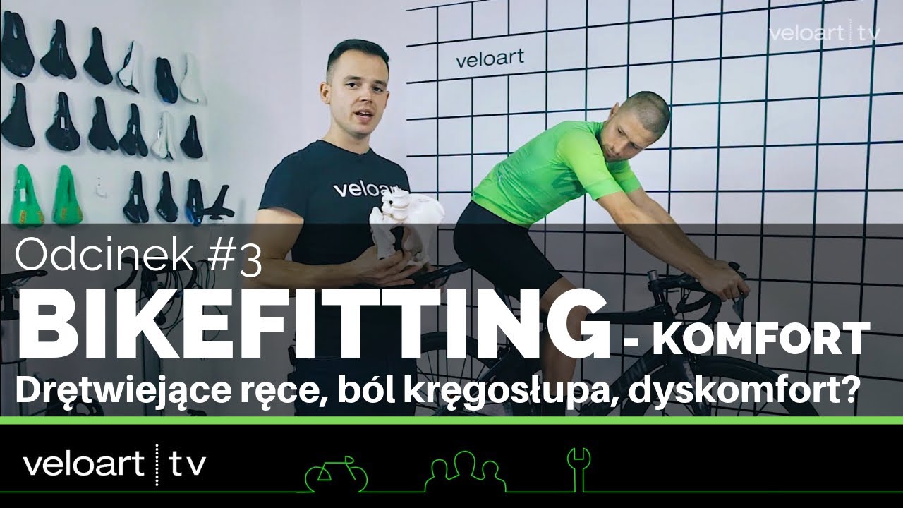 Bikefitting Komfort - remedium na drętwiejące ręce, b&oacute;l kręgosłupa, dyskomfort.
