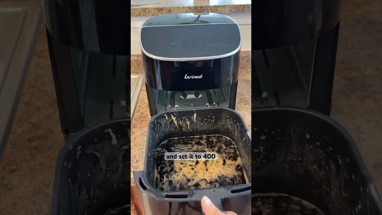 Stuck feeling like your dirty air fryer never gets clean? 😫&nbsp;We got you.🧼&nbsp;#cleaninghacks #airfryer