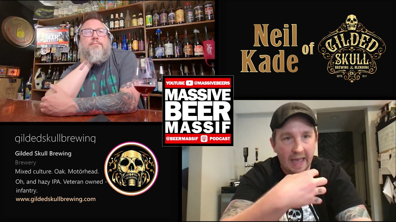 Beer Massif Podcast Interview: Neil Kade Owner and Head Brewer of Gilded Skull