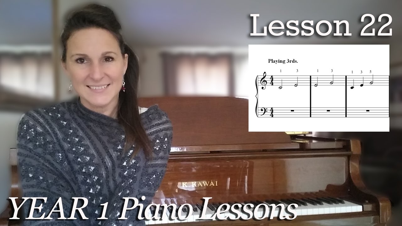 Lesson 22 - Intervals  [Year 1] Unit 2- Lesson 6 : Free Beginner Piano Lessons