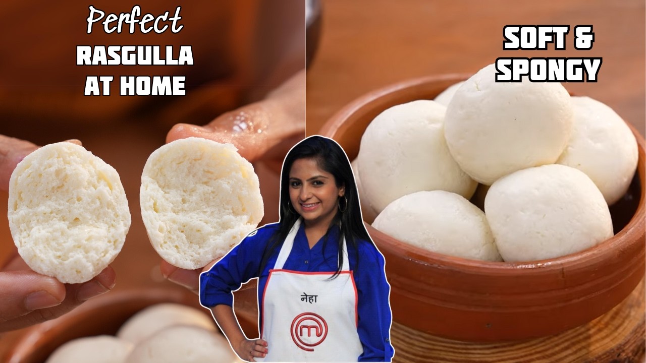 Perfect Soft and Spongy Homemade Rasgulla Recipe | घर पर बनाइये परफेक्ट नरम रसगुल्ले
