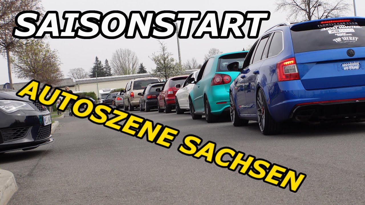 Zu Besuch zum Saisonstart der Autoszene Sachsen