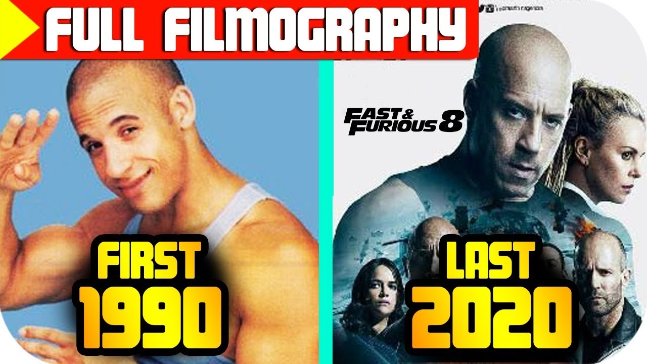 Vin Diesel MOVIES List ᴴᴰ 🔴 [From 1994 to 2020], Vin Diesel 2018 FILMS | Filmography
