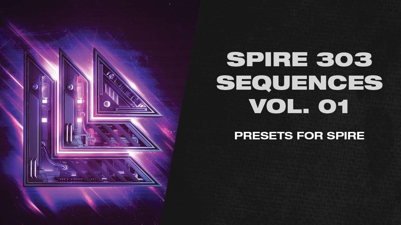 Spire 303 Sequences Vol. 1 (34 Presets) Acid, Techno, Psy, Rave | Revealed