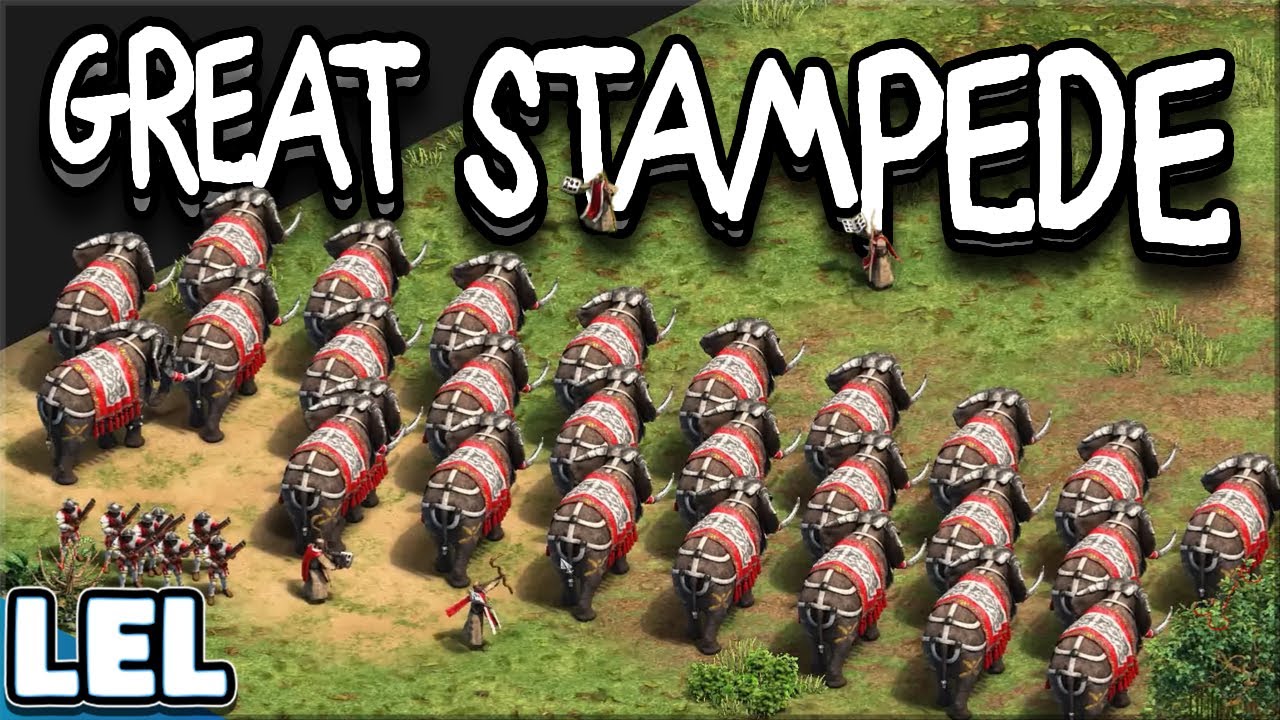 The Great Elephant Stampede (Low Elo Legends)