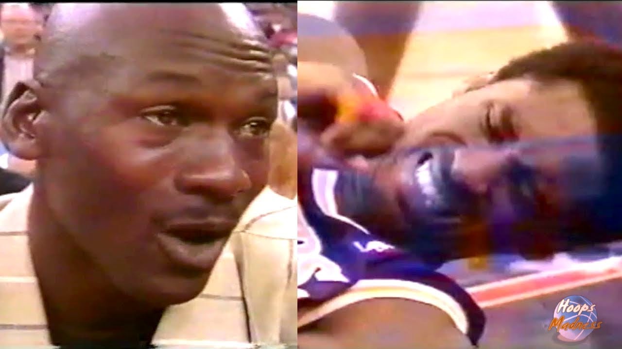 Kobe Bryant Gets Injured During Michael Jordan Interview!