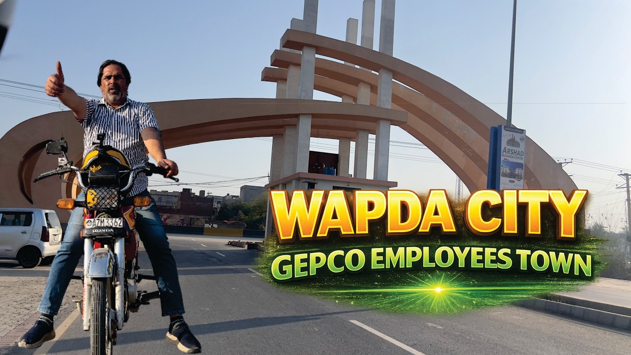 WAPDA CITY | GEPCO EMPLOYEES TOWN | DEVEPLOPMENT | GUJRANWALA | BIKE TOUR