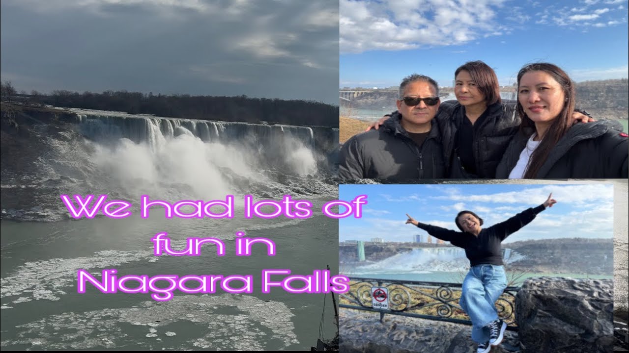 Amazing time at Niagara Falls with family 