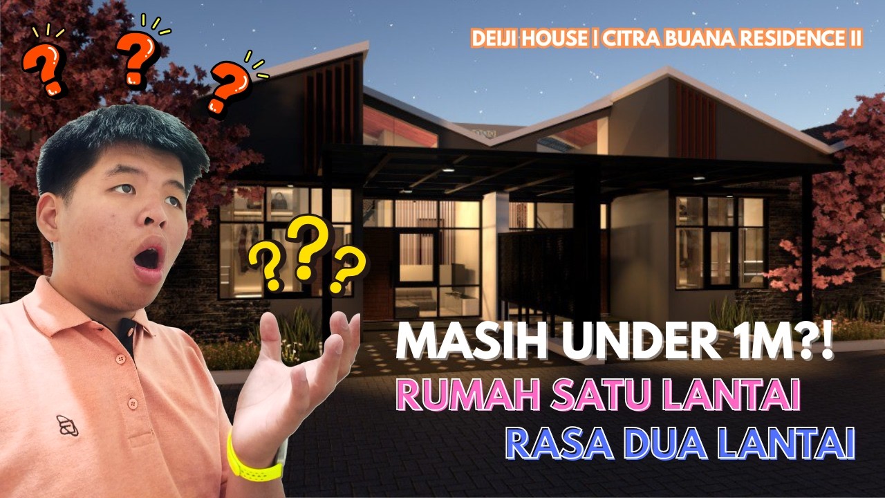 Rumah Satu Lantai, Rasa Dua Lantai?!