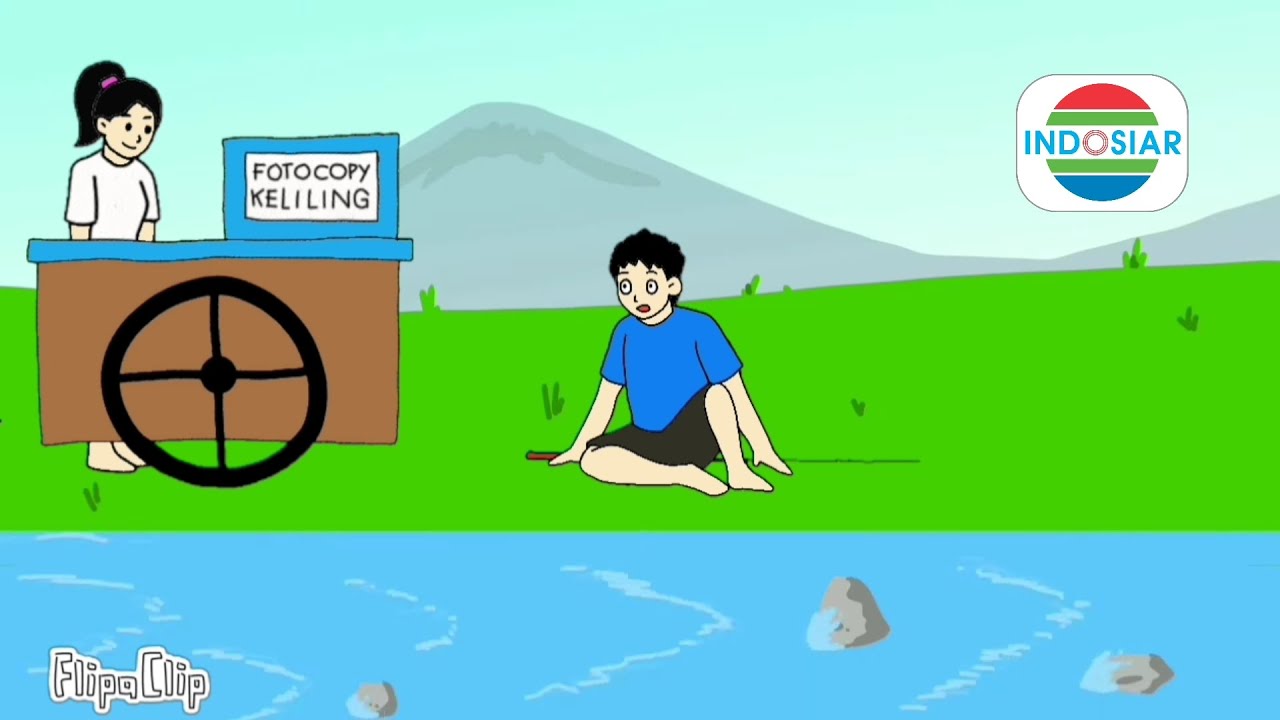 Animasi Mancing Lucu Koplak, Foto Copy Keliling Indosiar - Kartun Burik