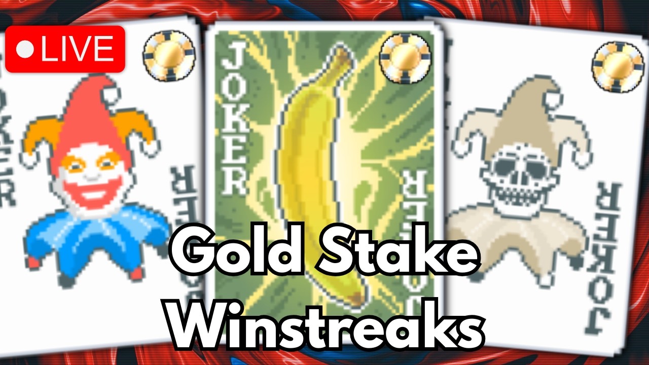 🔴 LIVE Gaming 🔴 Daily Games | Gold Stake Balatro | Random Games 🔴 JOIN THE DISCORD (in desc.) 🔴