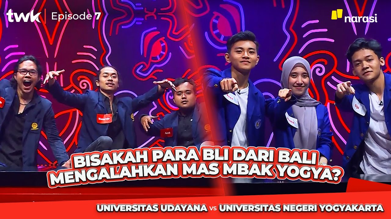 (S03E07) UDAYANA VS UNY: Adu Wawasan Anak Politik vs Anak Manajemen | Tes Wawasan Kebangsaan
