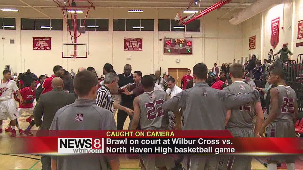 Fight stops high school basketball game